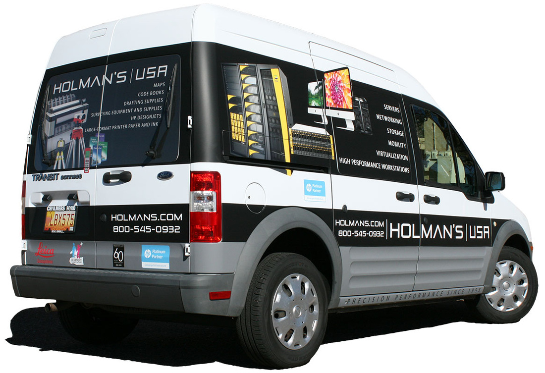 Holman's van